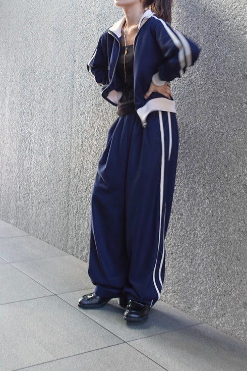 ラインボリュームパンツ