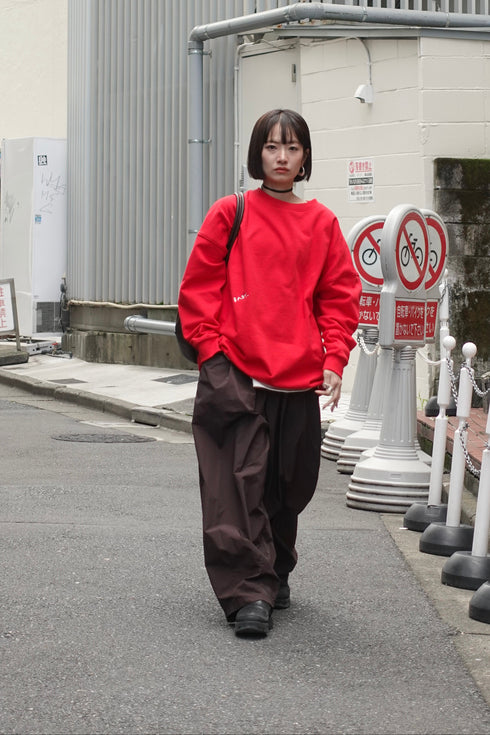 【追加:1月納品】エンブロイダリールーズスウェット