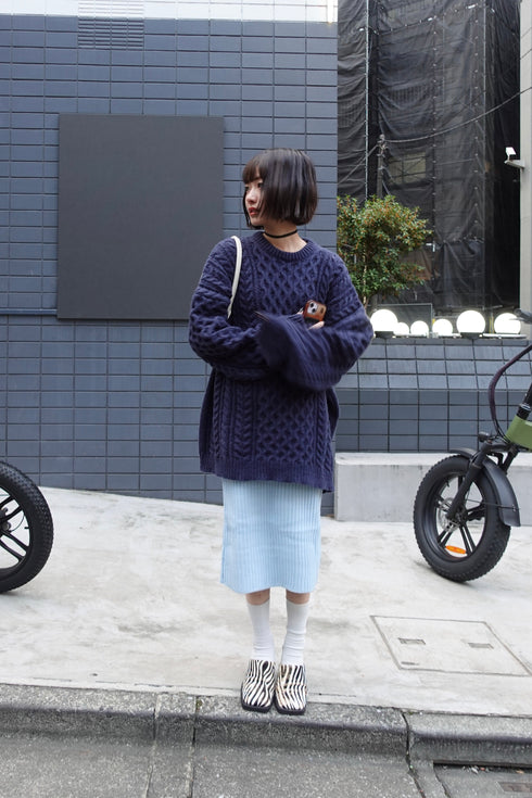 リブミドルスカート