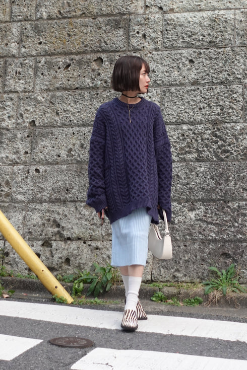 リブミドルスカート