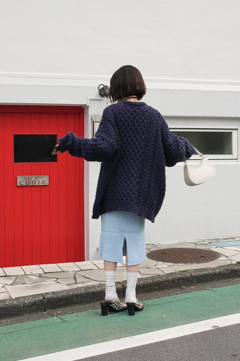 リブミドルスカート