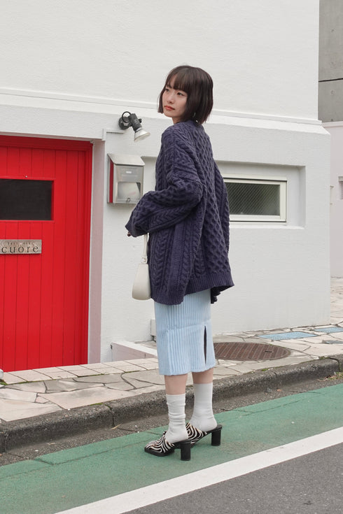 リブミドルスカート