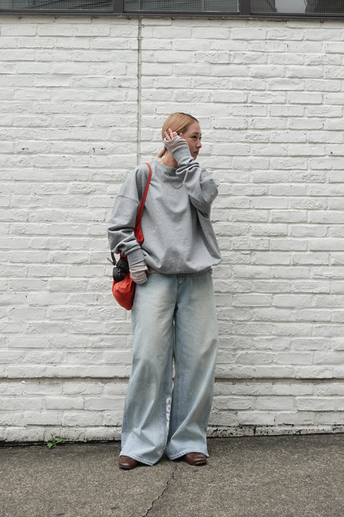 【追加:1月納品】エンブロイダリールーズスウェット