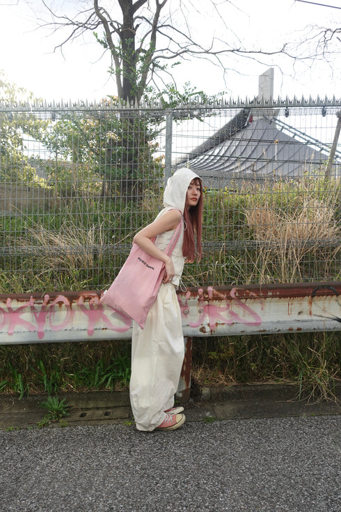 ダブルジップノースリパーカー