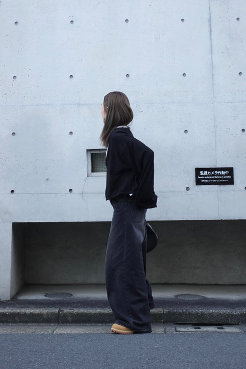 シアーVネックロンTee