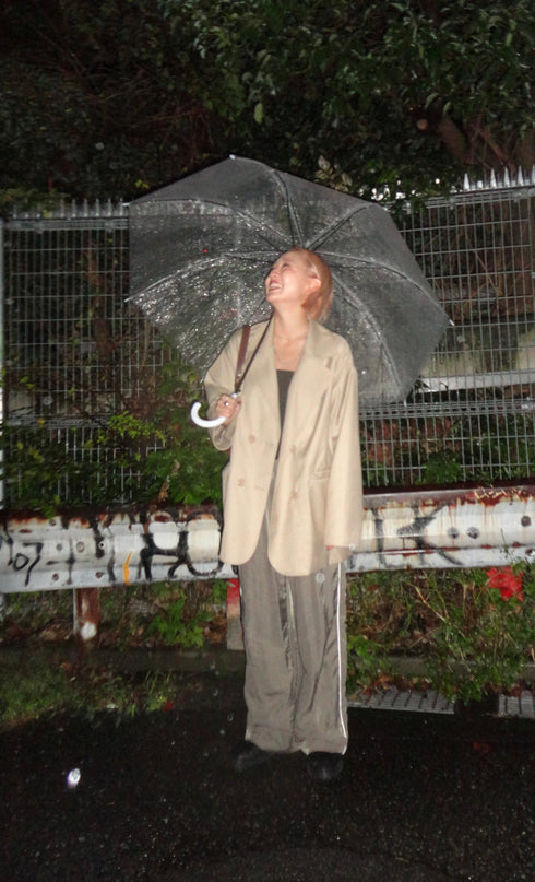 ナイロンラインパンツ