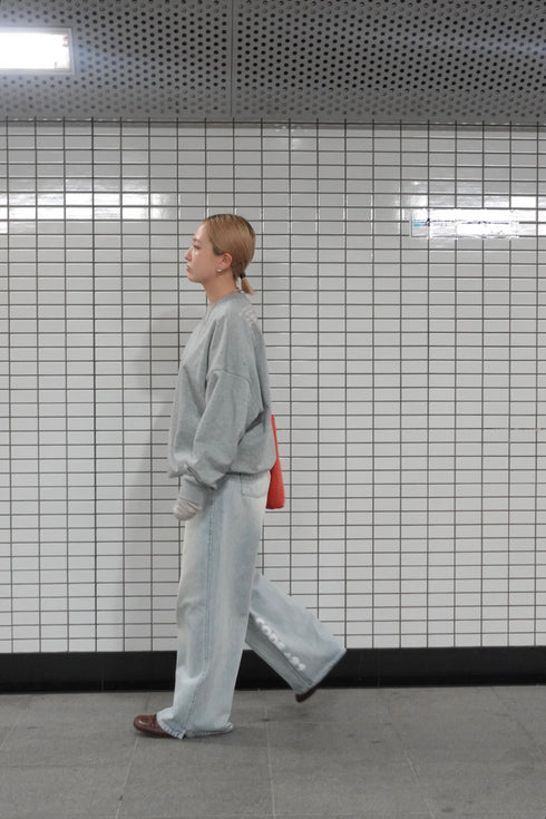 【追加:1月納品】エンブロイダリールーズスウェット