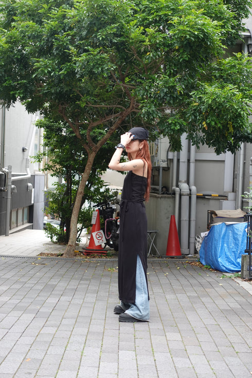 レイヤードデザインワンピ