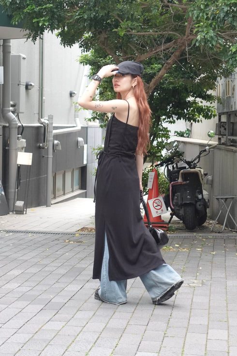 レイヤードデザインワンピ