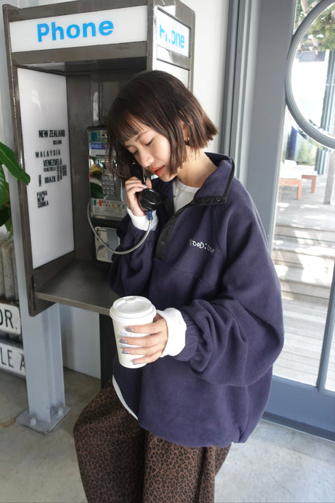 エンブロイダリーフリースTOPS