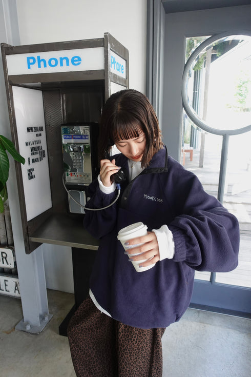 エンブロイダリーフリースTOPS