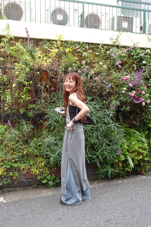 レイヤードデザインワンピ