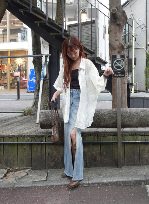 スリットデニムSK