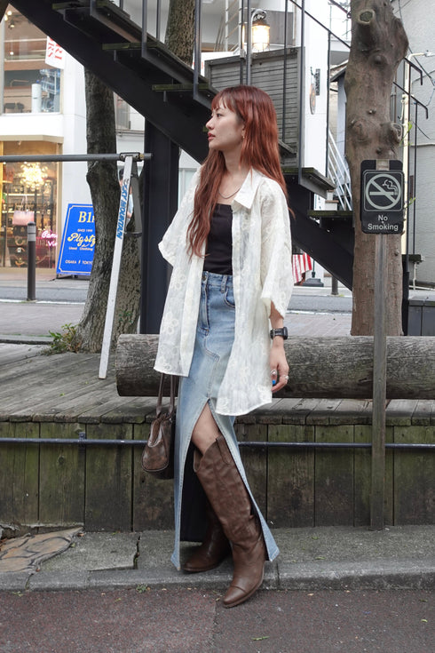 スリットデニムSK