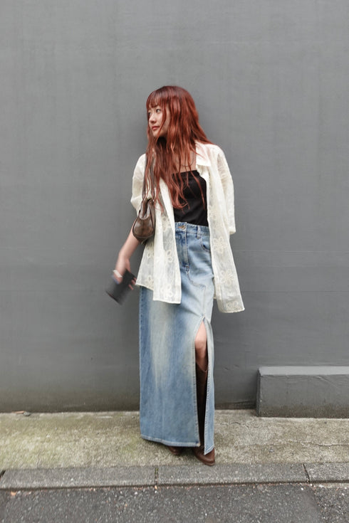 スリットデニムSK