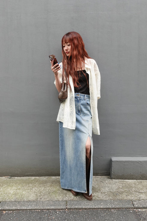 スリットデニムSK