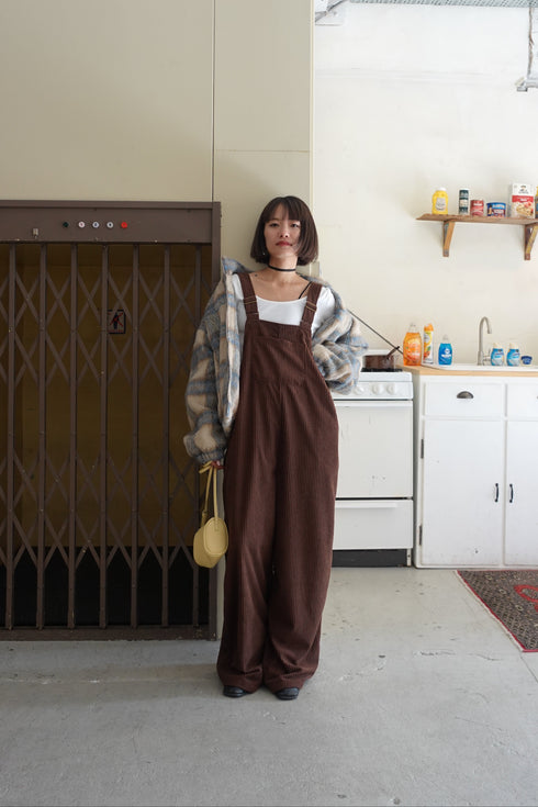 シャギーチェックブルゾン