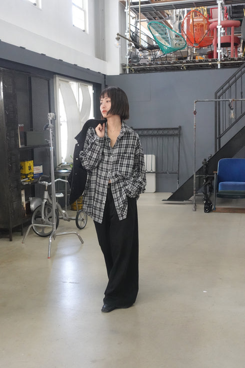 ダブルタックボーイズデニム