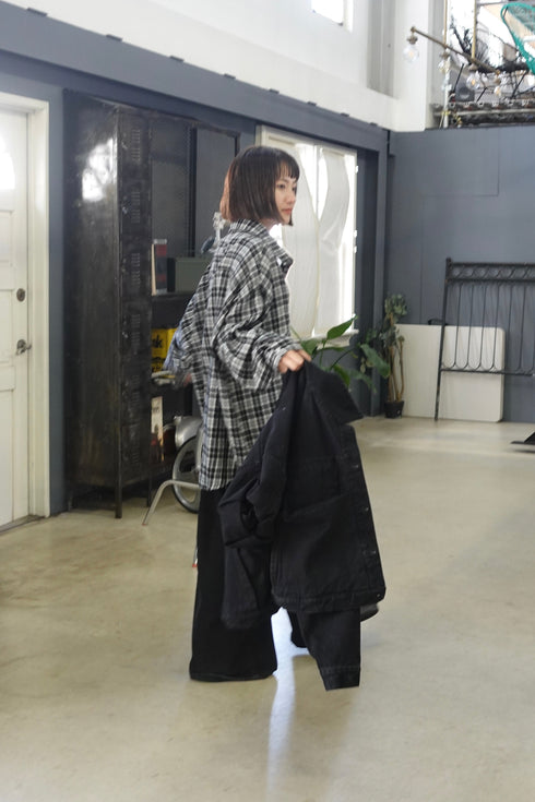 グランジルーズチェックシャツ