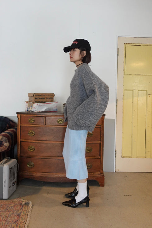 リブミドルスカート