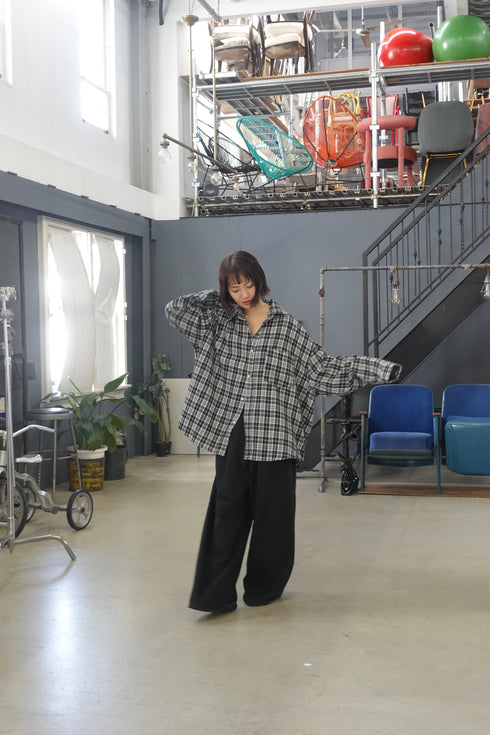 ダブルタックボーイズデニム