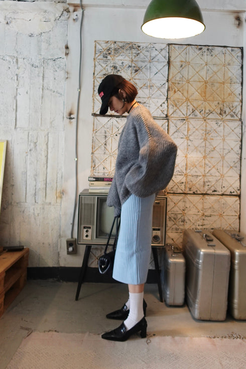 リブミドルスカート