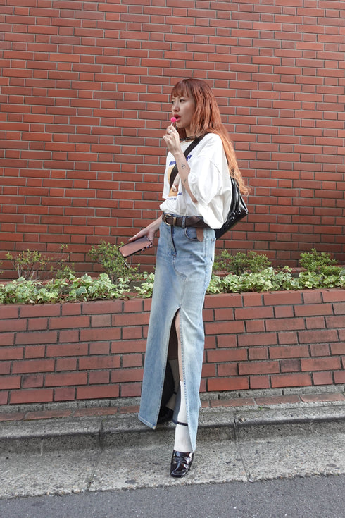 スリットデニムSK