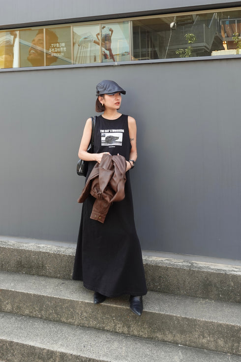 ミャオミャオノースリワンピ