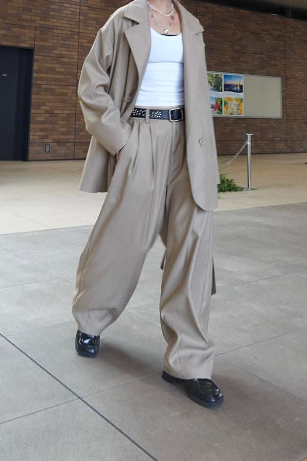 テーラードオーバージャケット