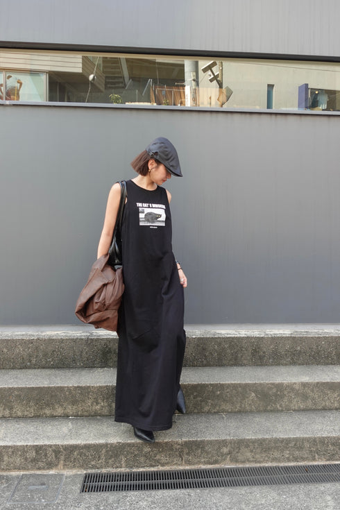 ミャオミャオノースリワンピ