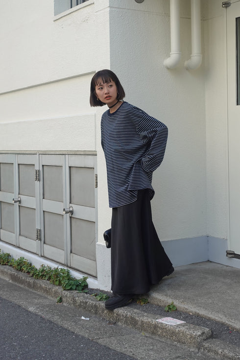 サテンルーズキャミワンピース