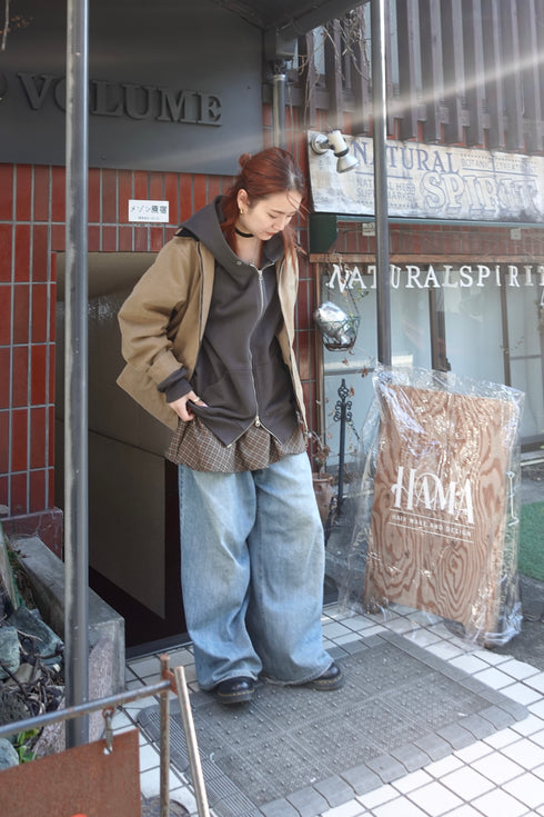 レイヤードミニスカート