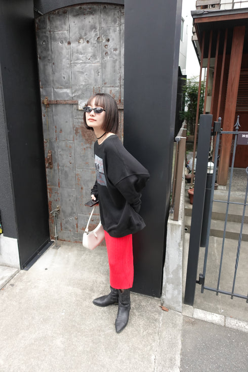 リブミドルスカート