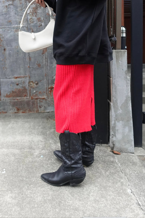 リブミドルスカート