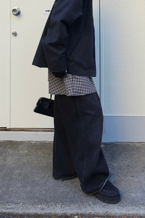 レイヤードミニスカート