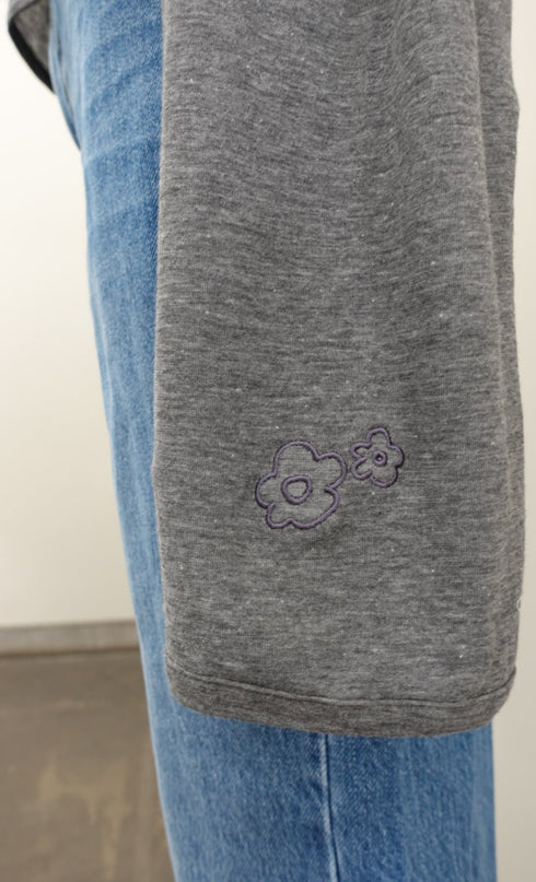 シアーVネックロンTee