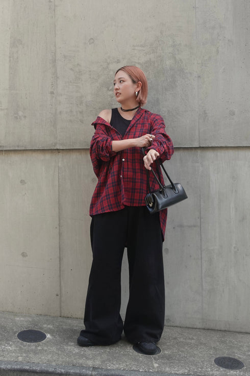 グランジルーズチェックシャツ