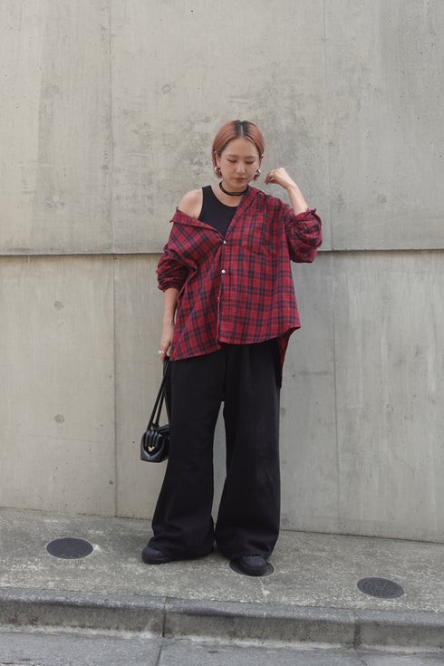 グランジルーズチェックシャツ