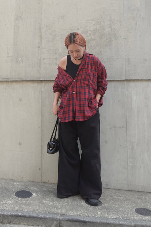 グランジルーズチェックシャツ