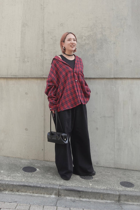 グランジルーズチェックシャツ