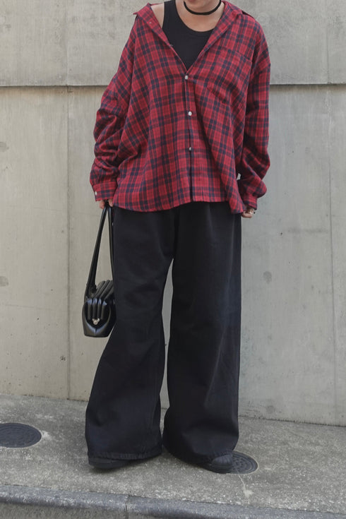 グランジルーズチェックシャツ