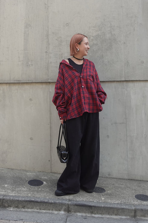 グランジルーズチェックシャツ