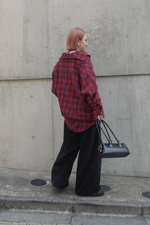 グランジルーズチェックシャツ