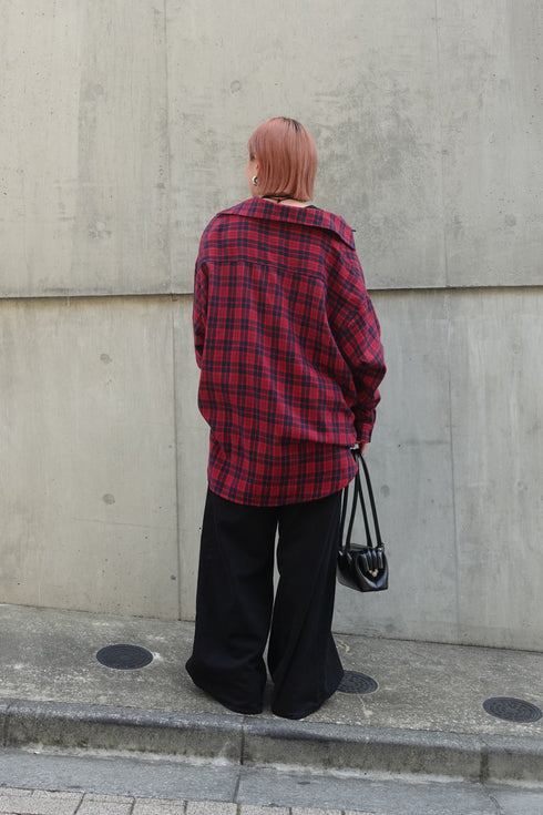 グランジルーズチェックシャツ