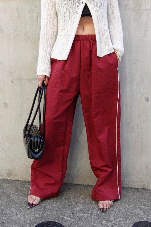 ナイロンラインパンツ