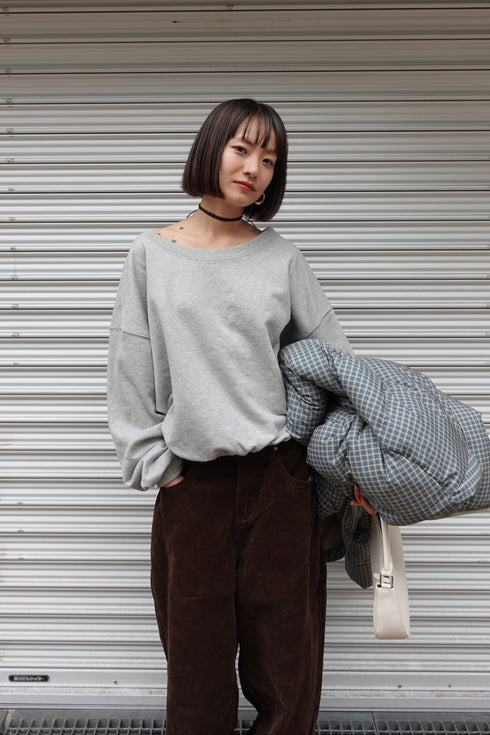 ボリュームチェック中綿ブルゾンSET