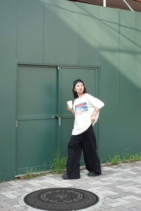 ダブルタックボーイズデニム