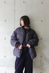 ボリュームチェック中綿ブルゾンSET