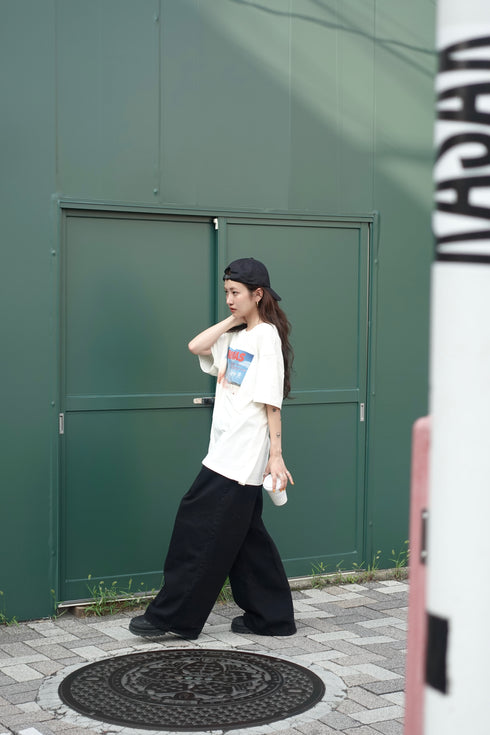 ダブルタックボーイズデニム