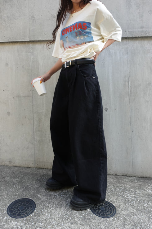 ダブルタックボーイズデニム